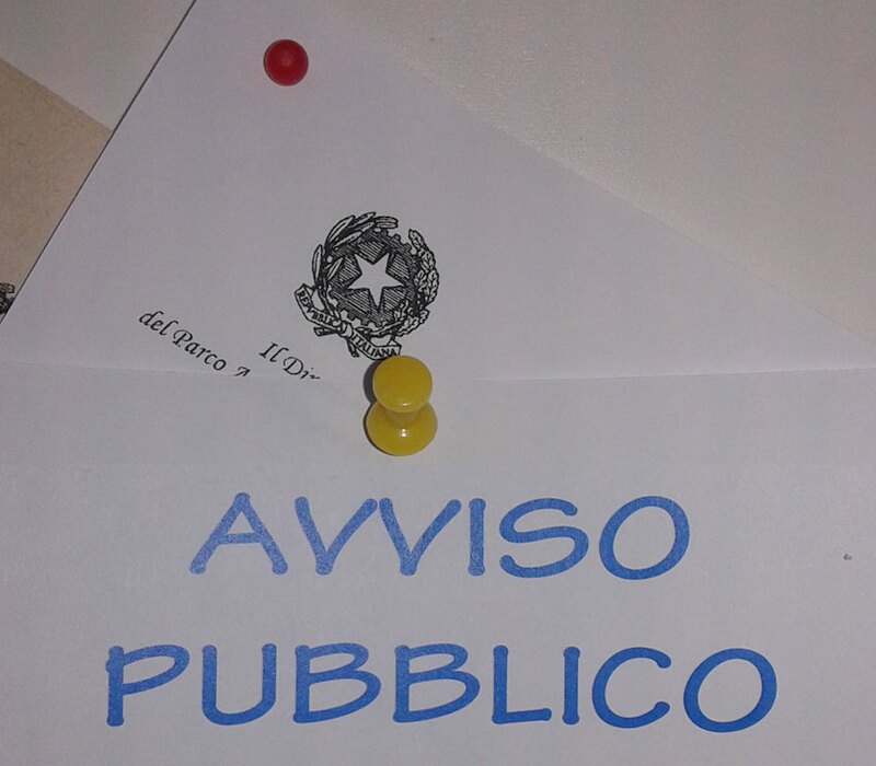 Avviso pubblico