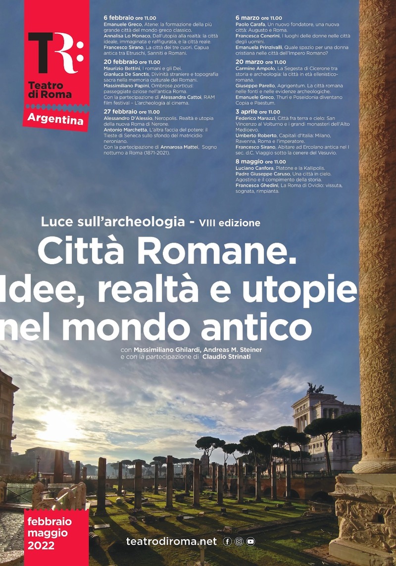 Locandina Luce sull'archeologia