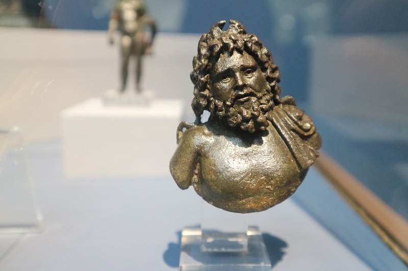 busto di Giove in bronzo