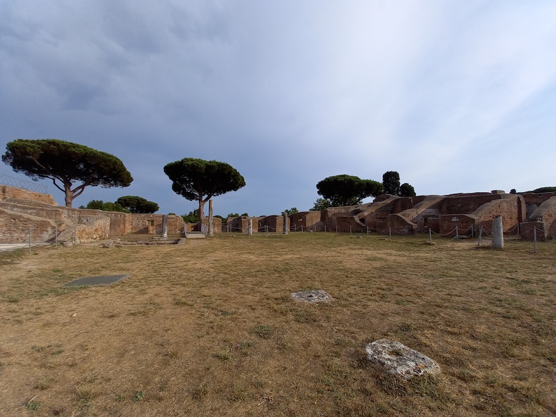 La palestra delle Terme del Nettuno