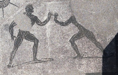 I lottatori (part.)