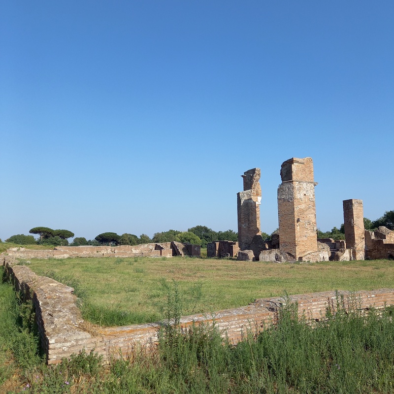 La palestra delle Terme di Porta Marina