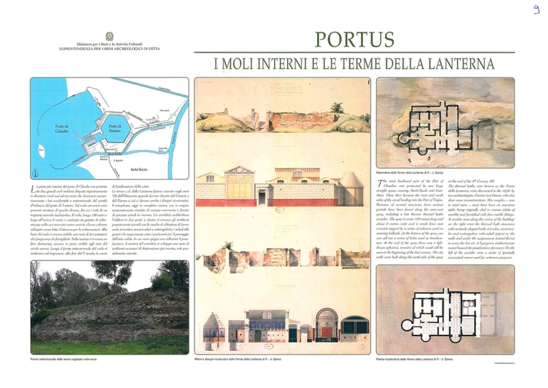 I moli interni e le terme della lanterna