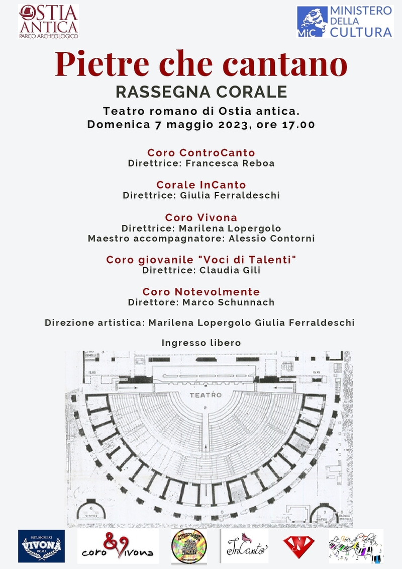 Pietre che cantano locandina