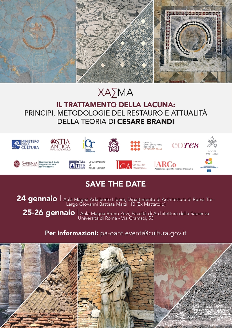 ����������
Il trattamento della lacuna: principi, metodologie del restauro e attualit�� della teoria di Cesare Brandi