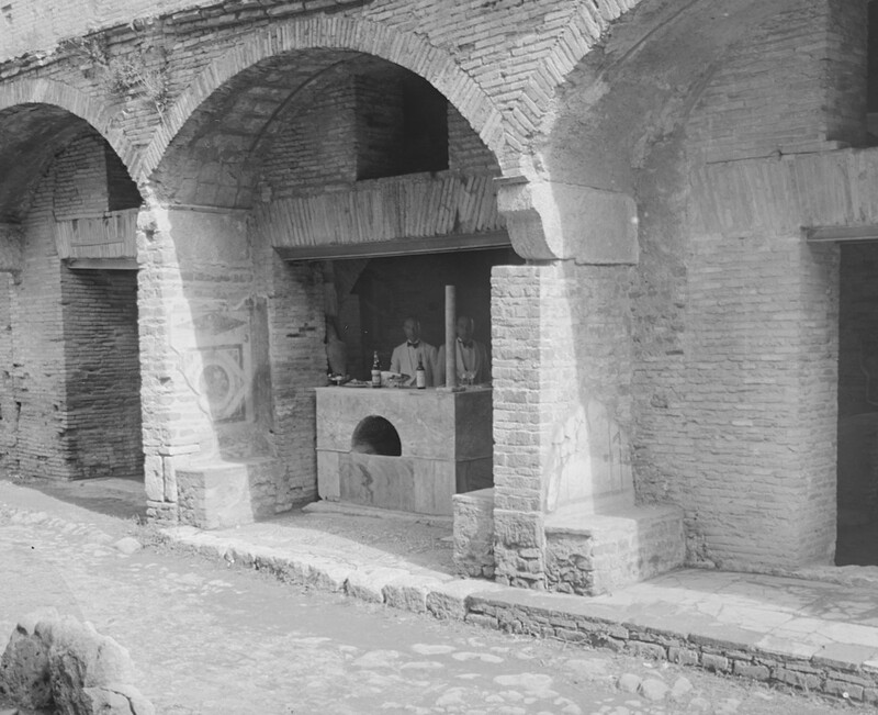 Buffet nel Thermopolium