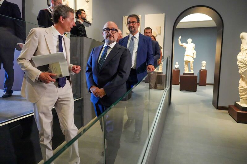 inaugurazione museo ostiense