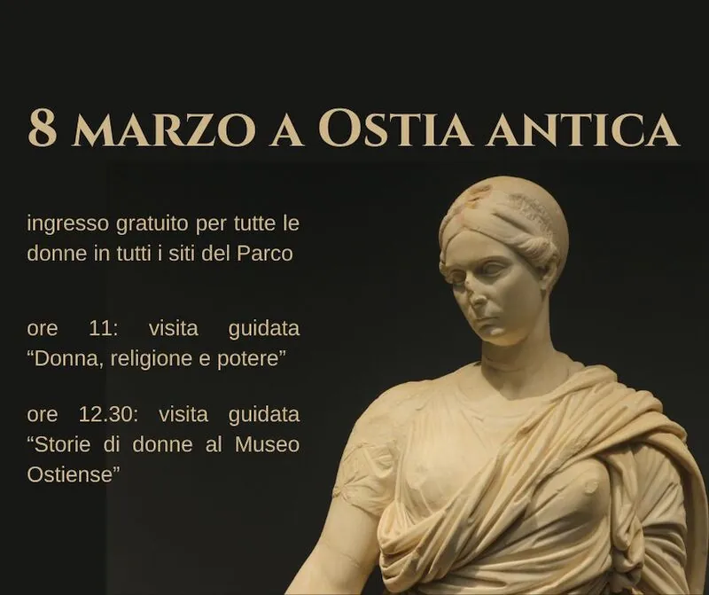 8 marzo a Ostia antica