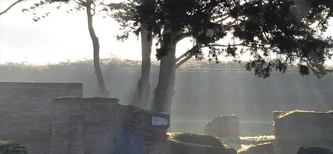 Panorama sul Campo della Magna Mater