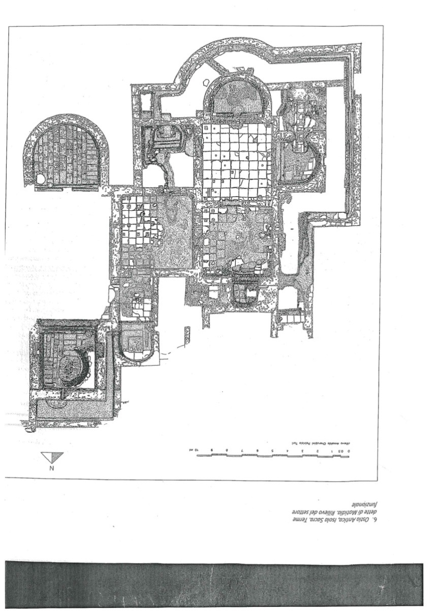 terme di matidia planimetria